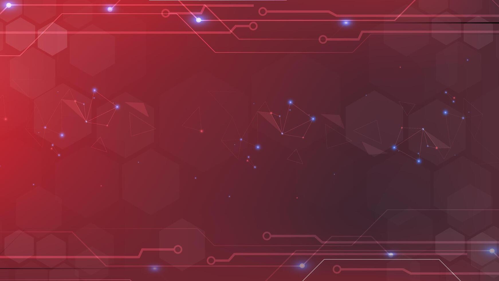 Digital technology Dark Red background. Futuristic background for various design projects such as websites, presentations, print materials, social media posts vector