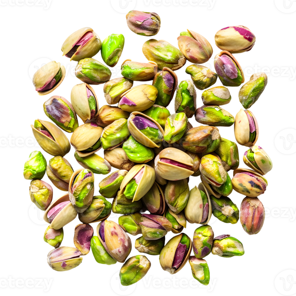 AI generated 3D Rendering of a Pistachio on Transparent Background - Ai Generated png