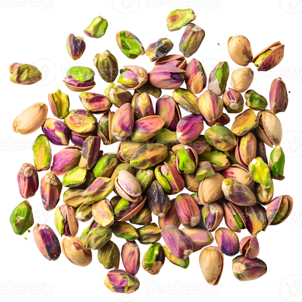 AI generated 3D Rendering of a Pistachio on Transparent Background - Ai Generated png