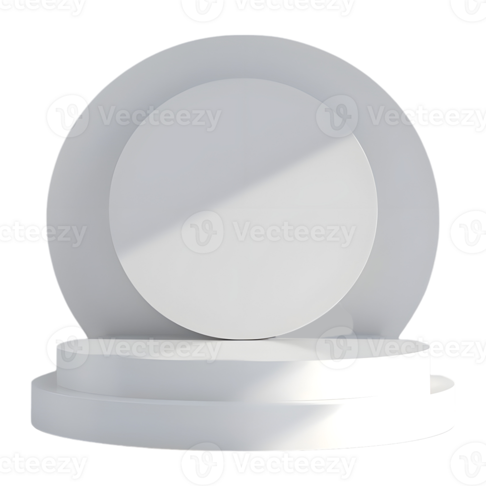AI generated Podium For Product Presentation on Transparent background - Ai Generated png