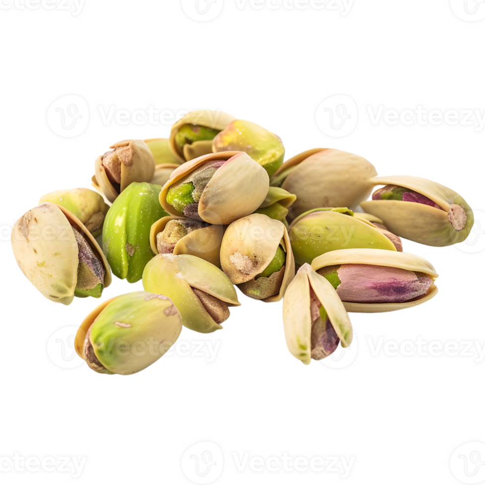 AI generated 3D Rendering of a Pistachio on Transparent Background - Ai Generated png