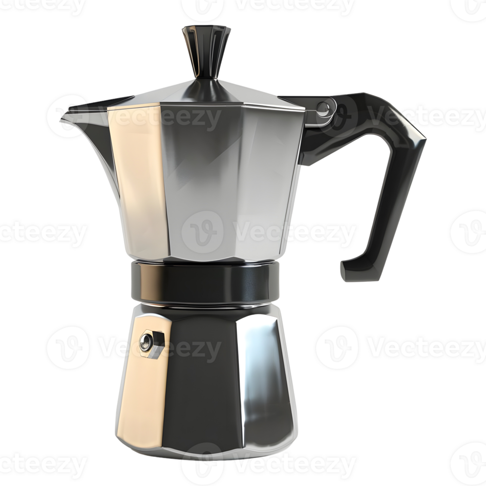 AI generated 3D Rendering of a Modern Steel Jug on Transparent Background - Ai Generated png