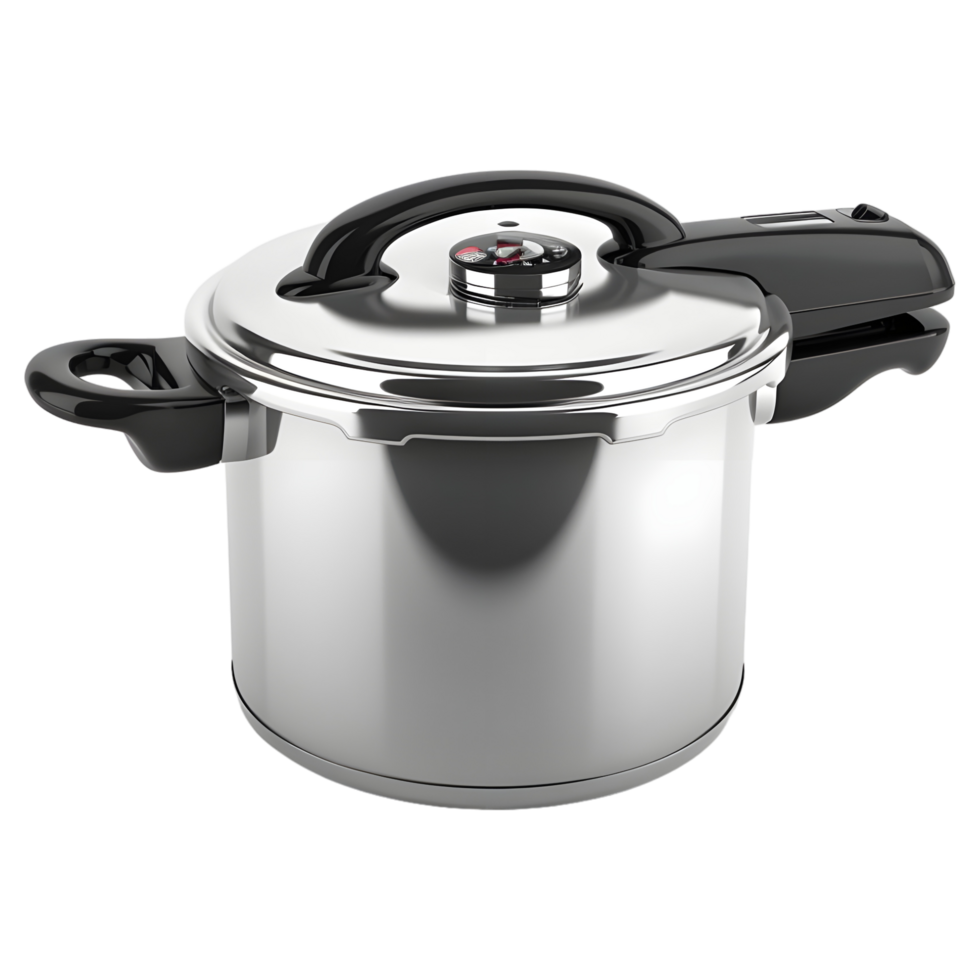 AI generated Pressure Cooker on Transparent background - Ai Generated png