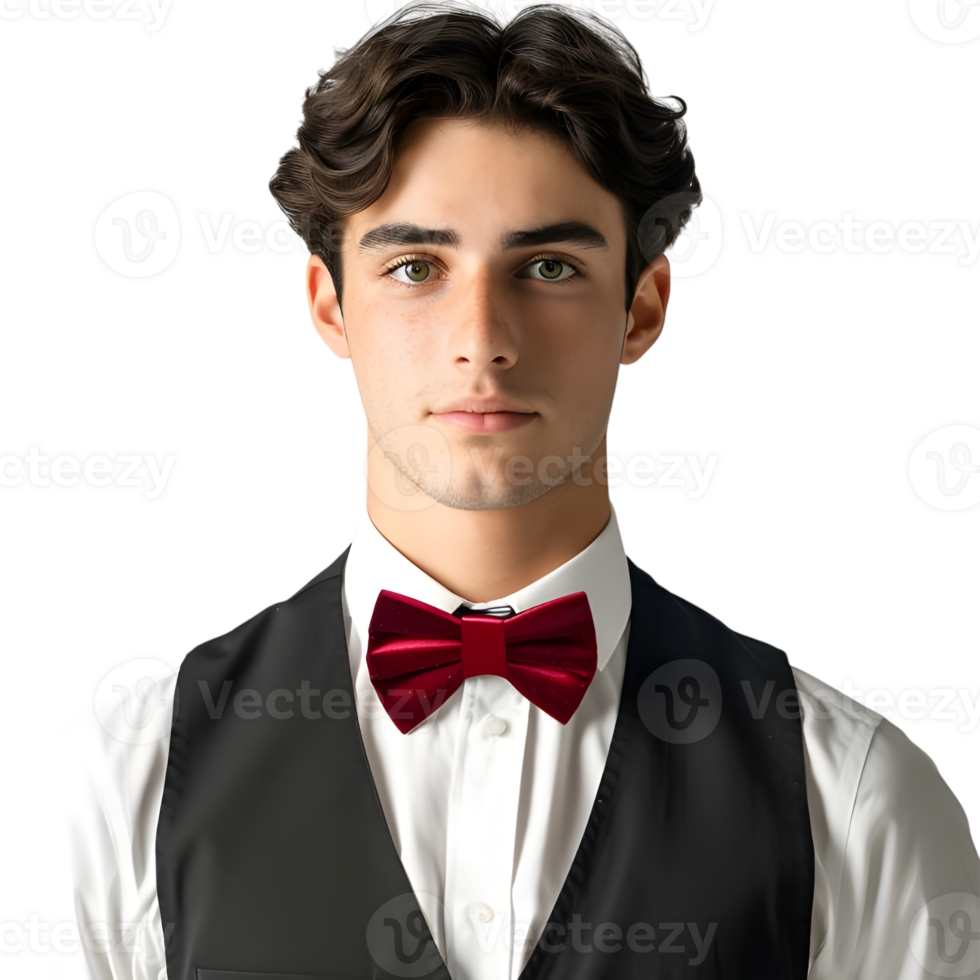 AI generated Male Chef Standing on Transparent background - Ai Generated png