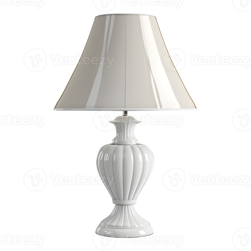 AI generated 3D Rendering of a Bedroom Table Night Lamp on Transparent Background - Ai Generated png