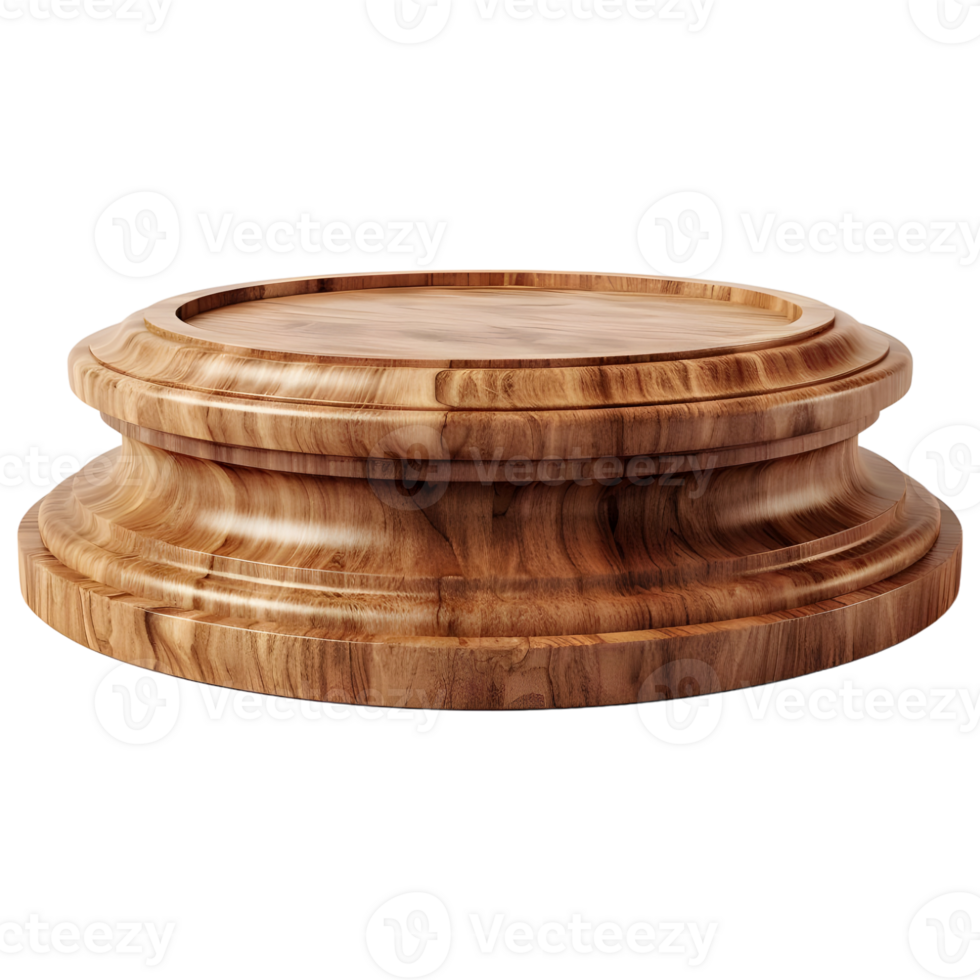 AI generated Podium For Product Presentation on Transparent background - Ai Generated png