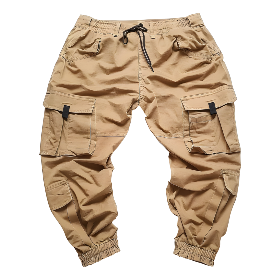 AI generated 3D Rendering of a Autumn Winter Man Trouser on Transparent Background - Ai Generated png