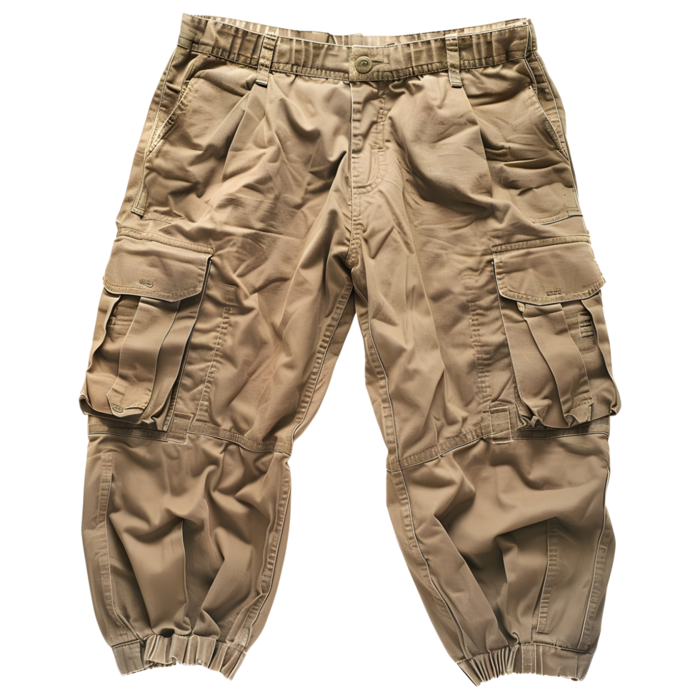 AI generated 3D Rendering of a Autumn Winter Man Trouser on Transparent Background - Ai Generated png