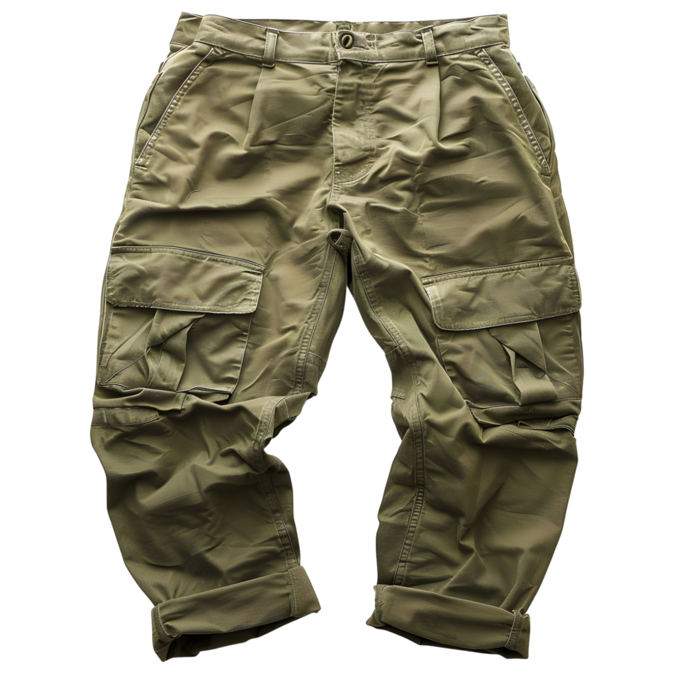 AI generated 3D Rendering of a Autumn Winter Man Trouser on Transparent Background - Ai Generated png