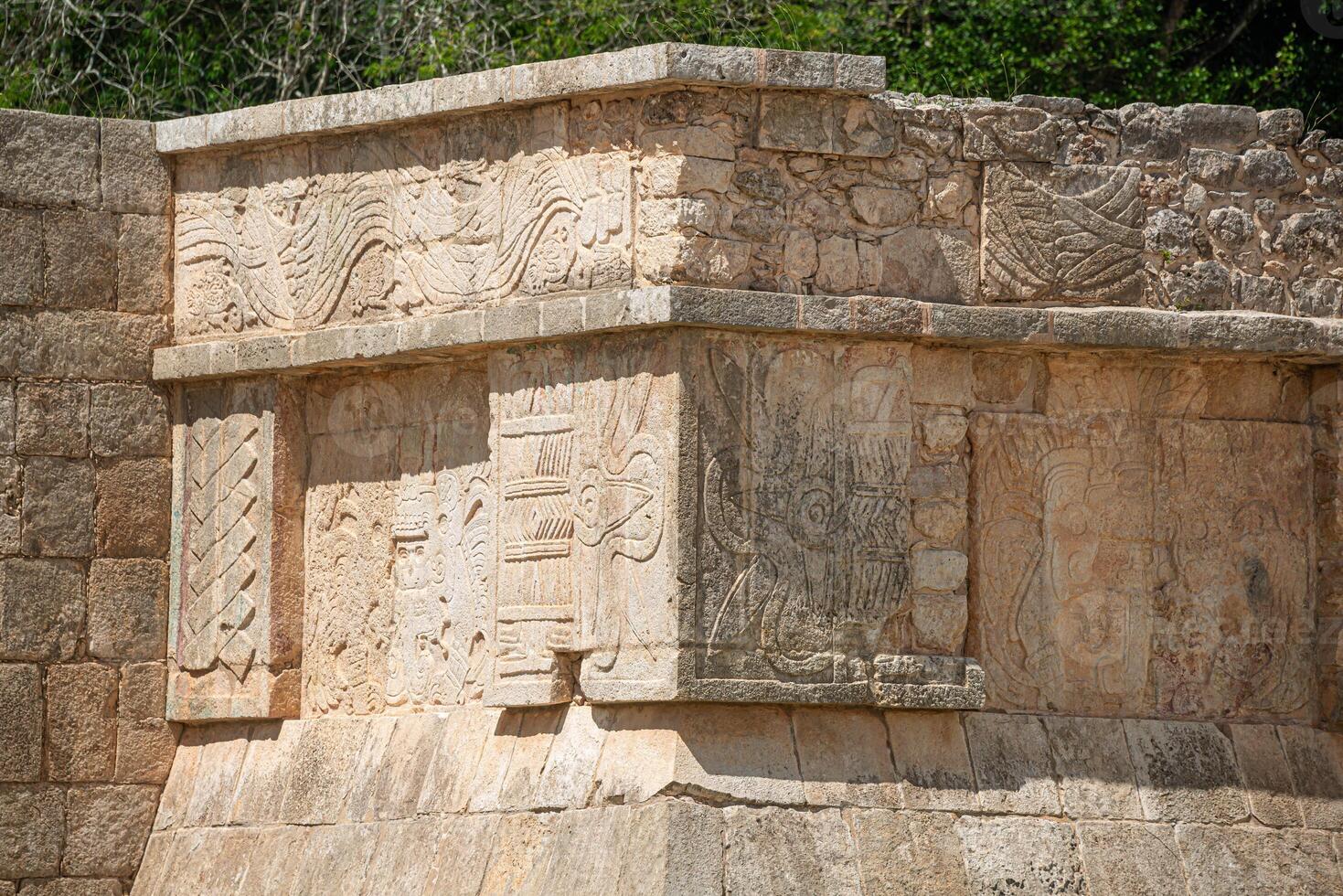 Venus platform at Chichen Itza, Mexico photo