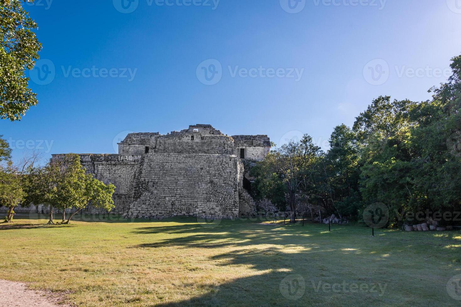 Las monjas building at Chichen Itza, Mexico photo