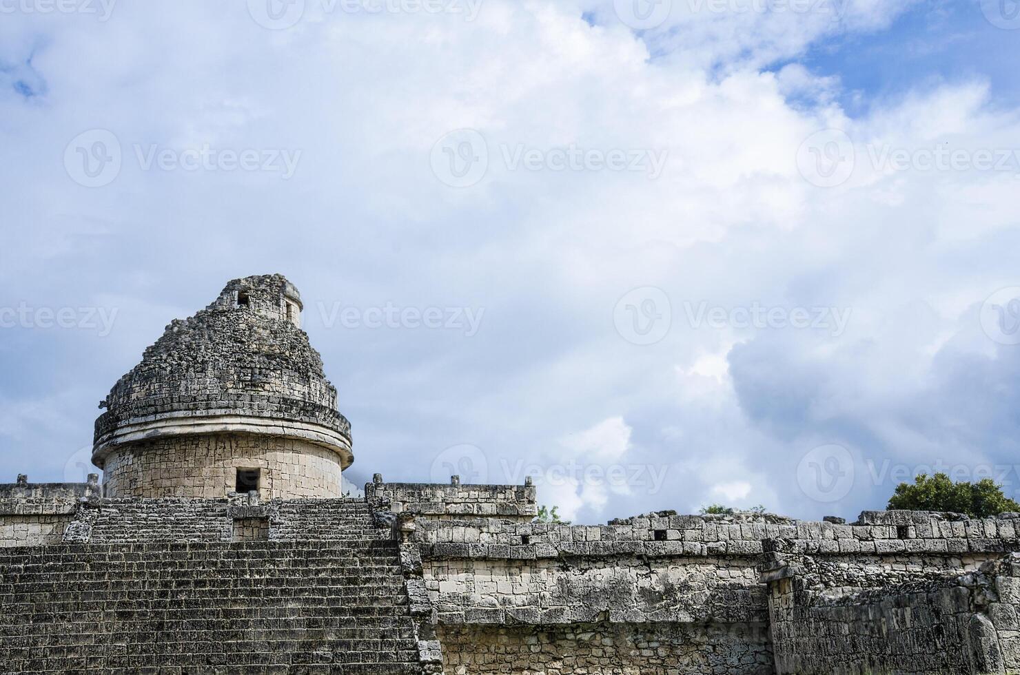The Observatory at Chichen Itza, Wonder of the World photo