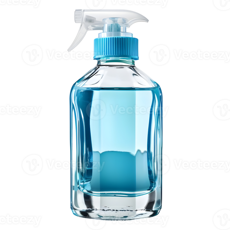 AI generated 3D Rendering of a Hand Wash in a Bottle on Transparent Background - Ai Generated png