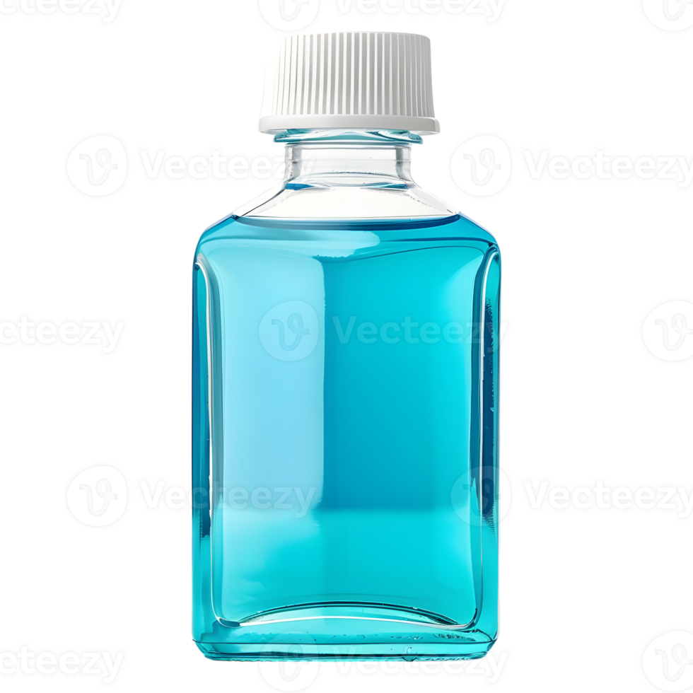 AI generated 3D Rendering of a Hand Wash in a Bottle on Transparent Background - Ai Generated png