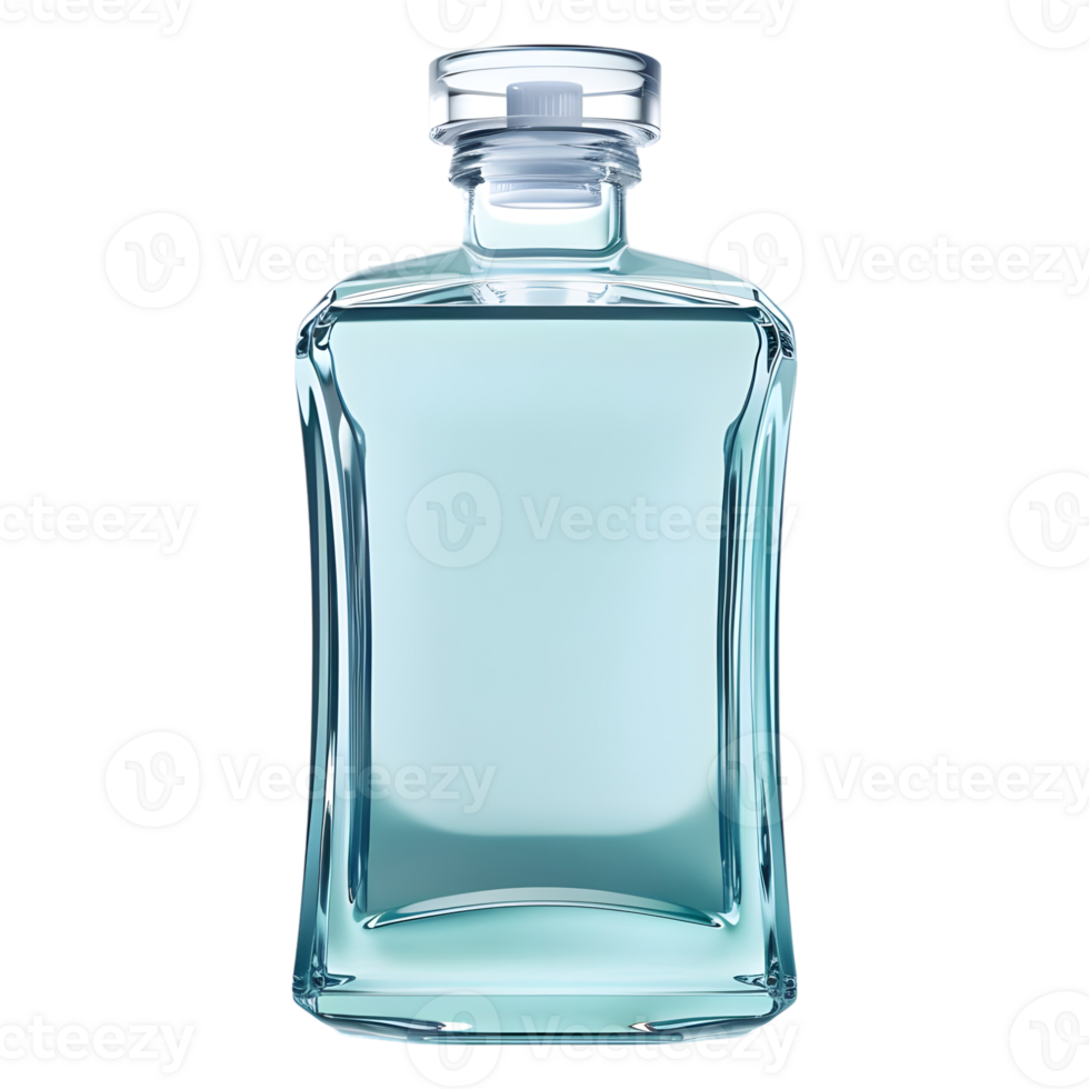 AI generated 3D Rendering of a Hand Wash in a Bottle on Transparent Background - Ai Generated png