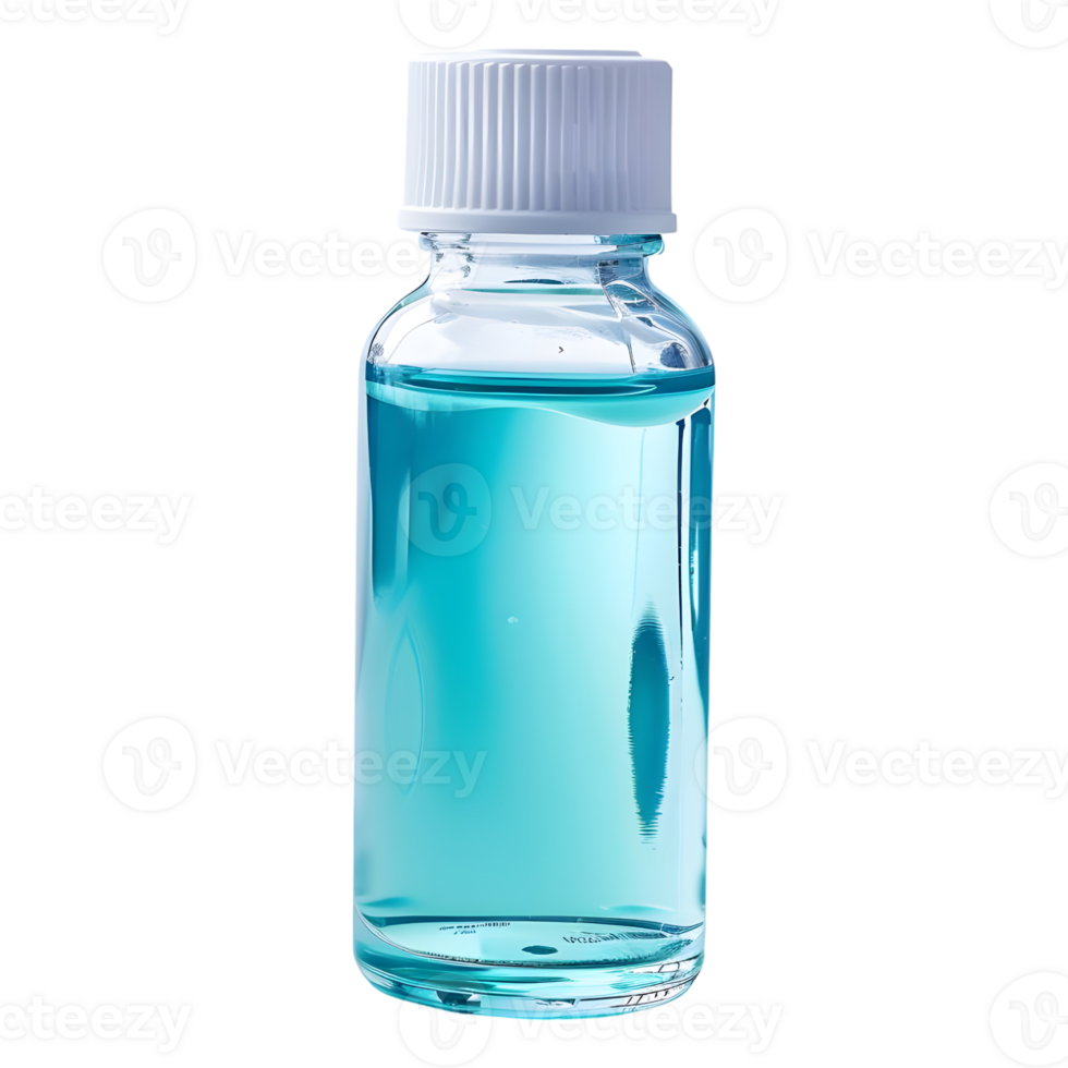 AI generated 3D Rendering of a Hand Wash in a Bottle on Transparent Background - Ai Generated png
