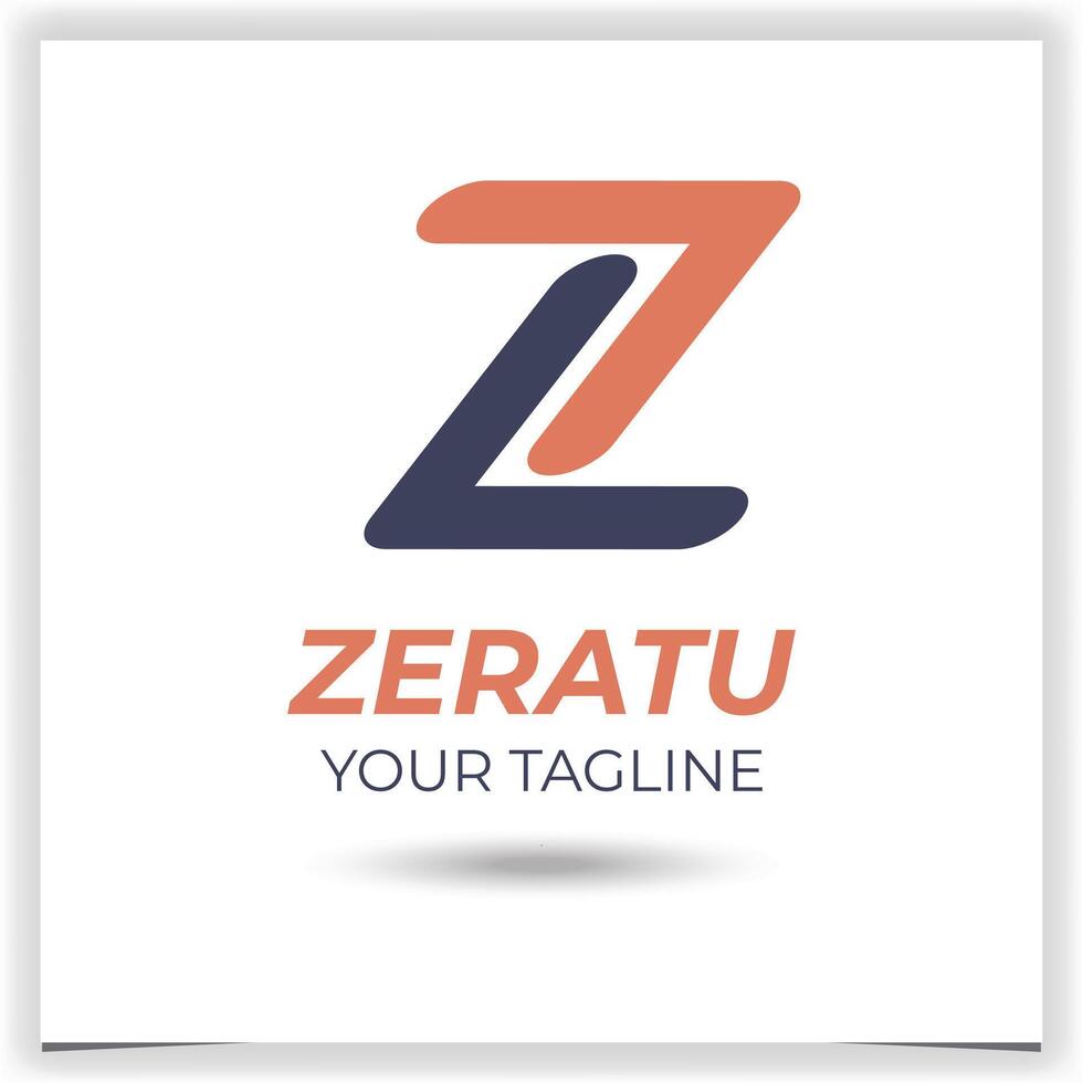 Vector letter z logo design template