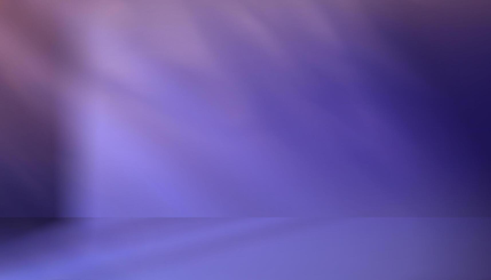 púrpura estudio fondo,vacío habitación lila tresillo color pared y suelo.telón de fondo monitor podio con borroso rosa, violeta y azul plantilla.vector bandera futurista neón para producto futuro ciberespacio vector