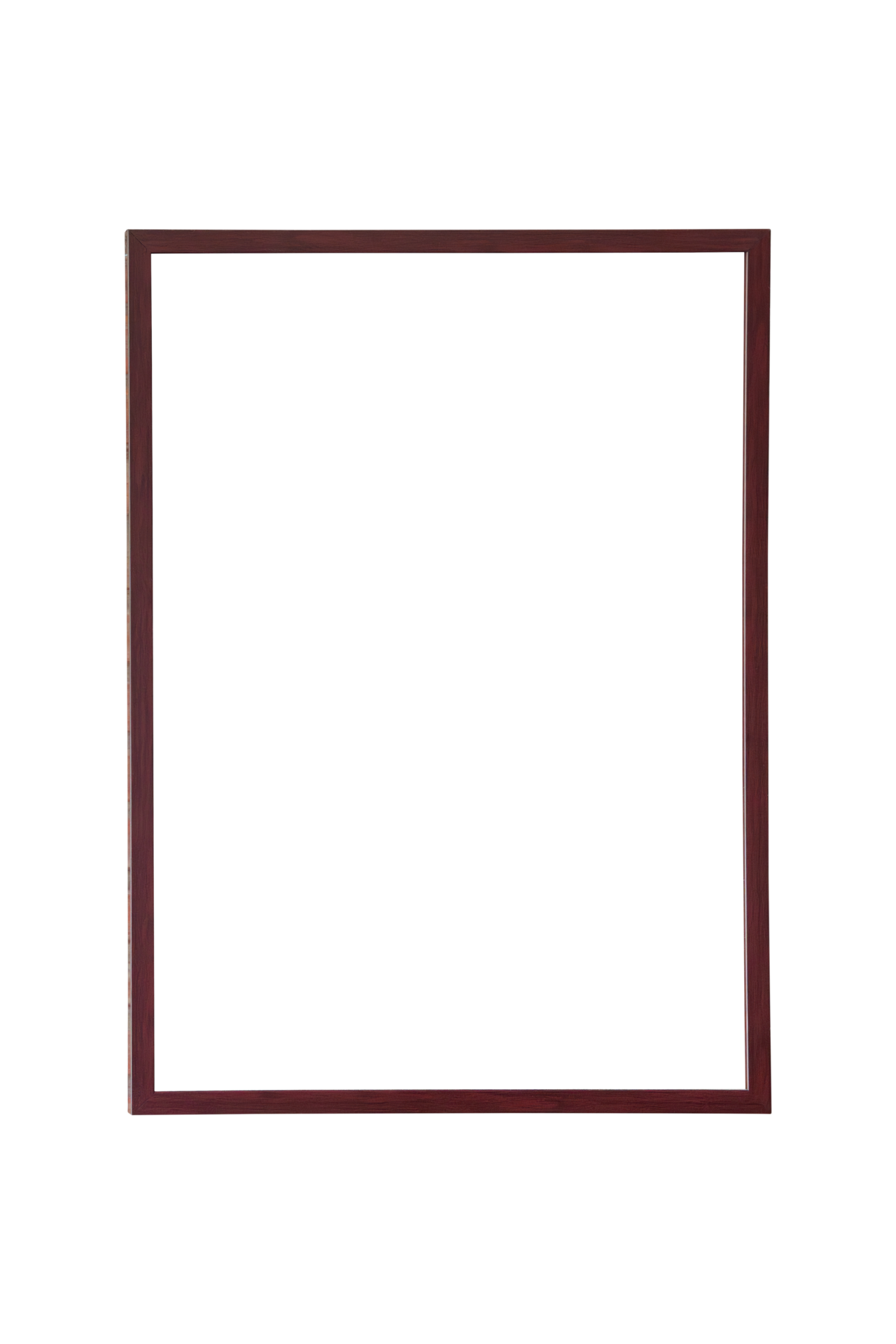 Blank wooden photo frame 42352917 png