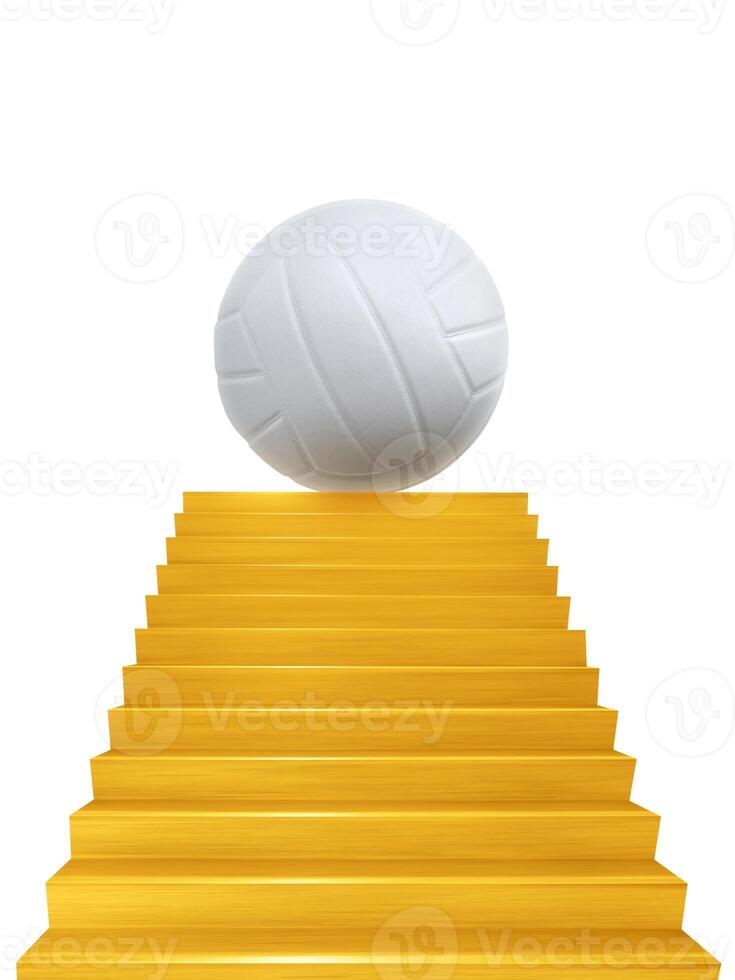 Volleyball on the Golden Stairs photo