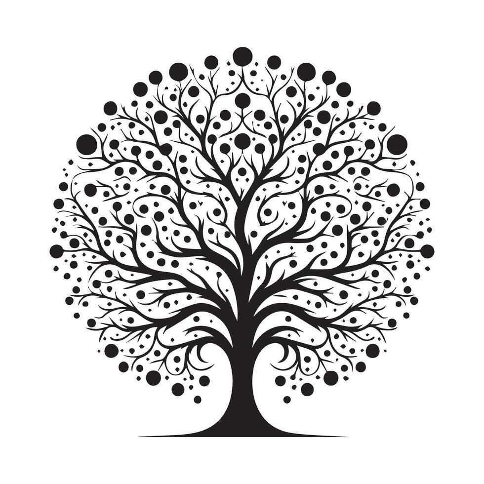 AI generated Tree of Life vector illustration