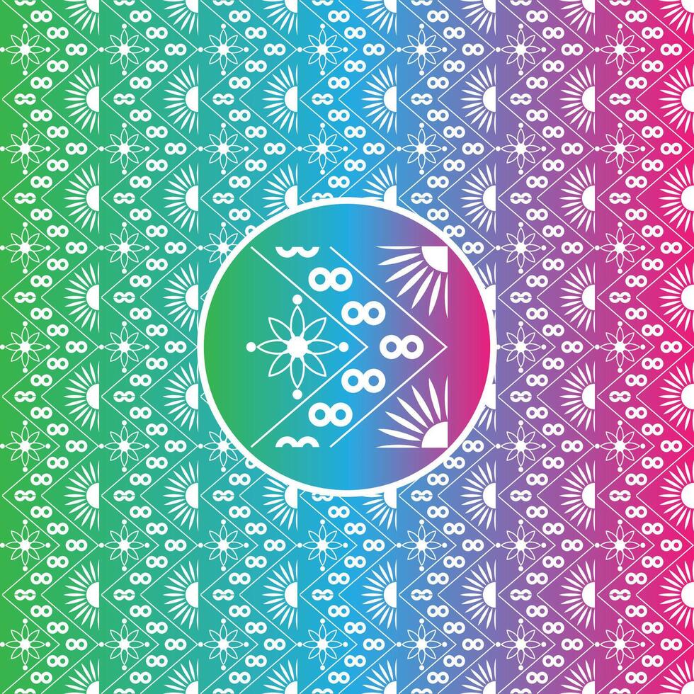 Batik Geblek RentengContrast Pattern Background vector