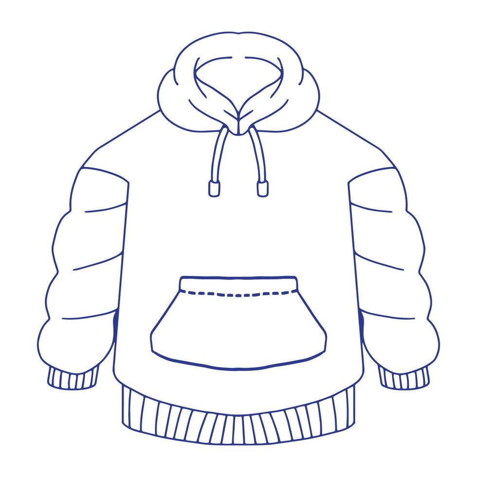 Street wear outline vector, good for graphic design resources, street wear designer, fashion tech pack, etc. vector