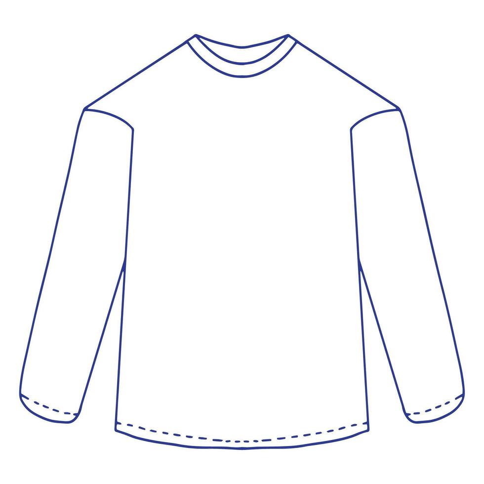 Street wear outline vector, good for graphic design resources, street wear designer, fashion tech pack, etc. vector