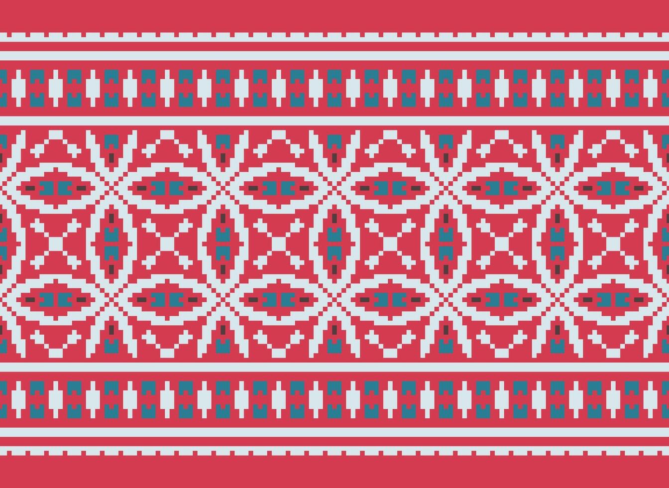 un hermosa textil digital diseño conjunto de damasco Mughal cachemir ornamental ikat étnico cruzar puntada modelo decoración frontera retro lujo estilo fondo de pantalla regalo tarjeta marco para mujer paño frente espalda dupatta vector