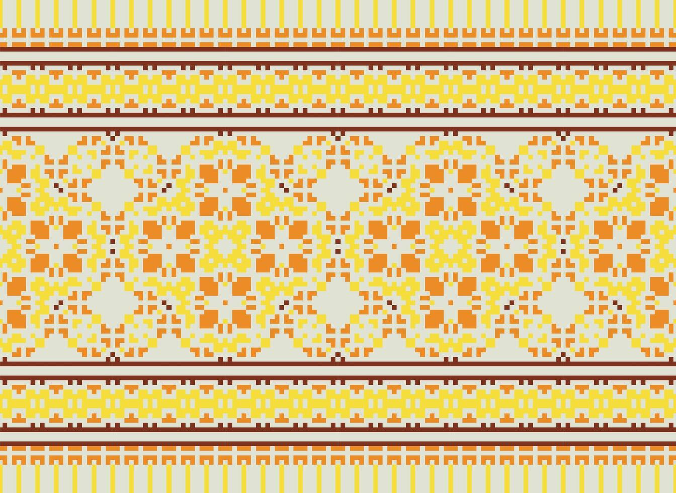 A beautiful textile digital design set of damask Mughal Paisley ornamental ikat Ethnic cross stitch pattern decor border retro luxury style wallpaper gift card frame for women cloth front back dupatta vector