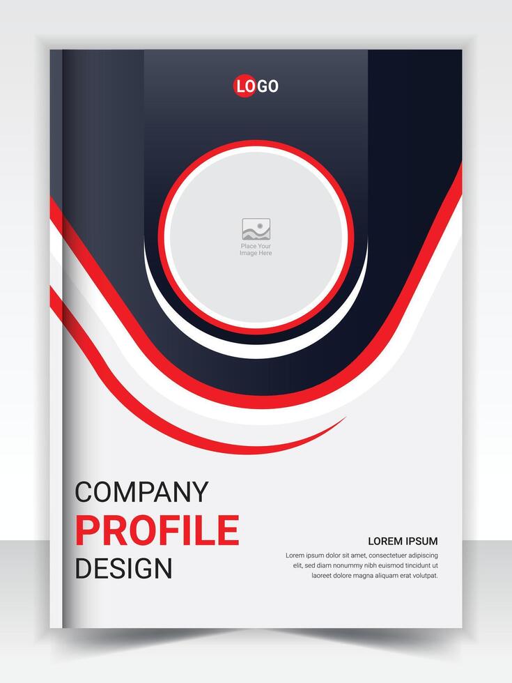 Cover design template corporate business annual report brochure poster company profile catalog magazine flyer booklet leaflet vector