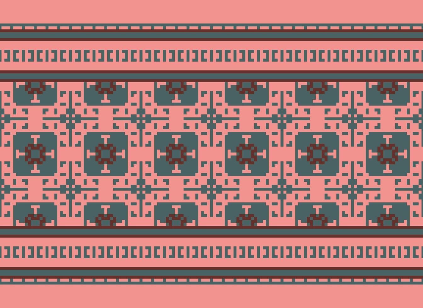 A Beautiful geometric ethnic oriental pattern traditional on white background.Aztec style,embroidery,abstract,vector,illustration.design for texture,fabric,clothing,wrapping,decoration,carpet,print. vector