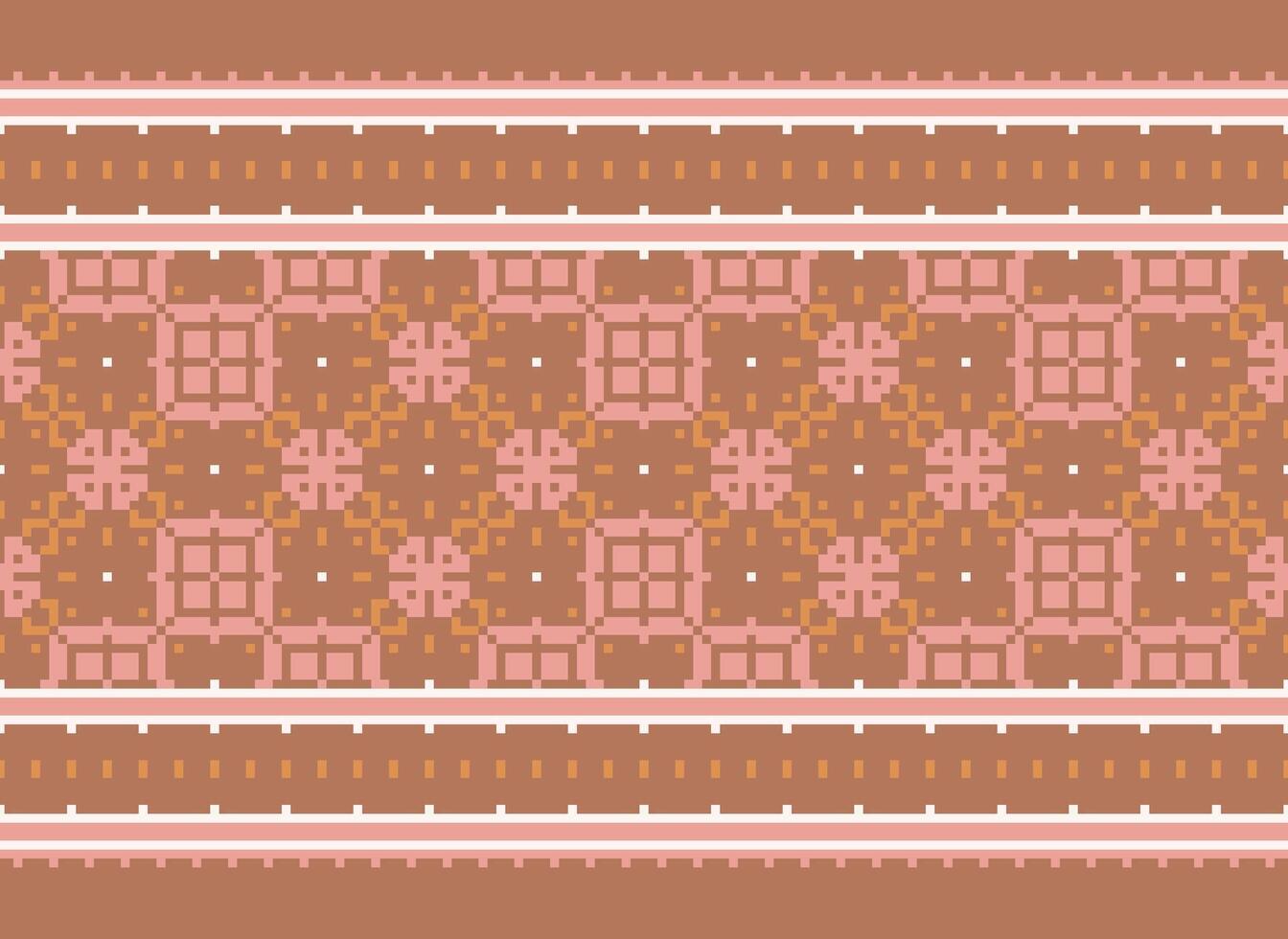 A beautiful textile digital design set of damask Mughal Paisley ornamental ikat Ethnic cross stitch pattern decor border retro luxury style wallpaper gift card frame for women cloth front back dupatta vector