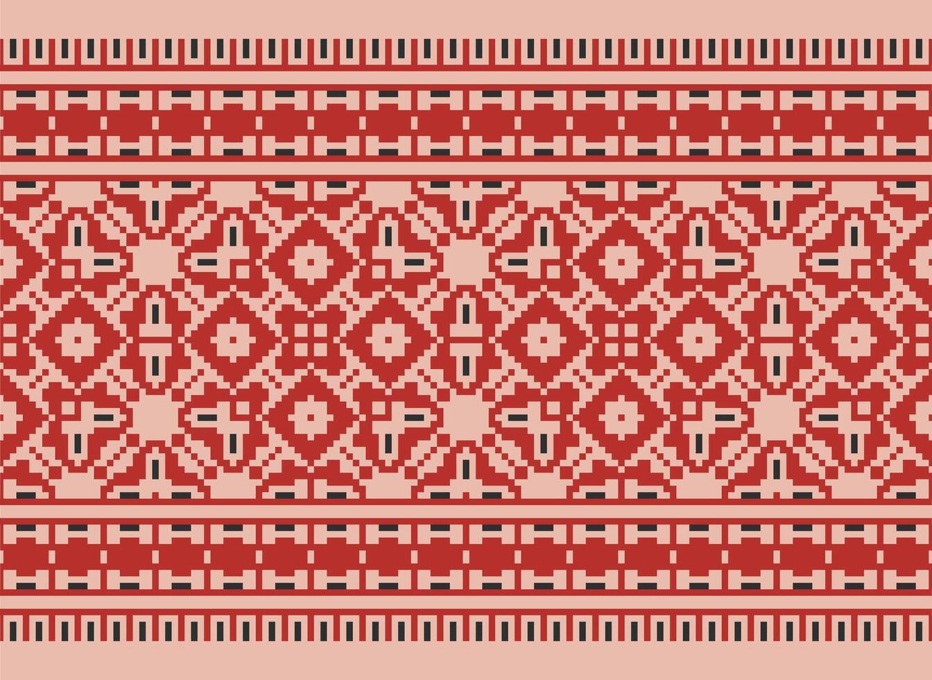 A Beautiful geometric ethnic oriental pattern traditional on white background.Aztec style,embroidery,abstract,vector,illustration.design for texture,fabric,clothing,wrapping,decoration,carpet,print. vector
