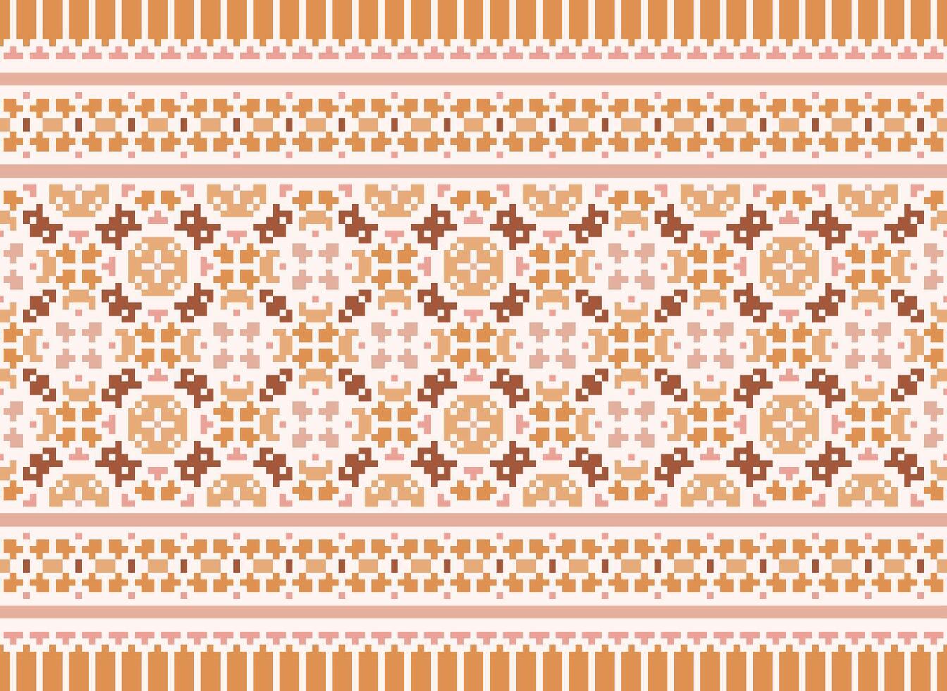 píxel étnico modelo vector antecedentes. sin costura modelo tradicional, diseño para fondo, fondo de pantalla, batik, tela, alfombra, ropa, envase, y textil.étnico modelo vector ilustración.