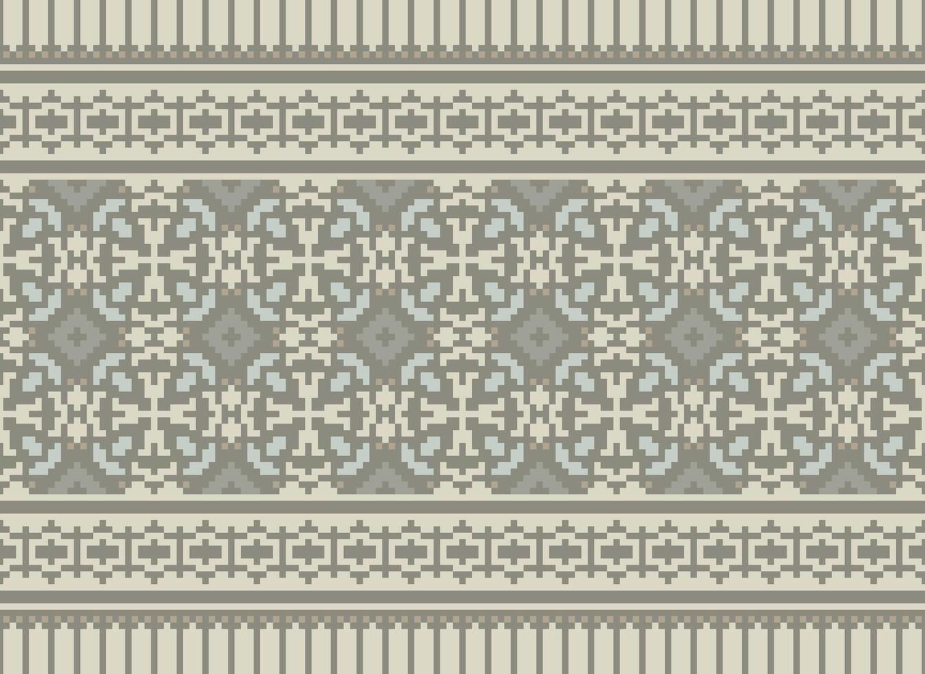 A Beautiful geometric ethnic oriental pattern traditional on white background.Aztec style,embroidery,abstract,vector,illustration.design for texture,fabric,clothing,wrapping,decoration,carpet,print. vector