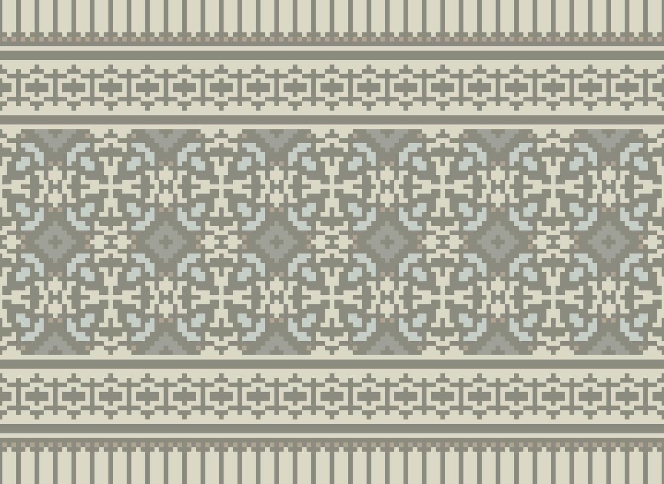 A Beautiful geometric ethnic oriental pattern traditional on white background.Aztec style,embroidery,abstract,vector,illustration.design for texture,fabric,clothing,wrapping,decoration,carpet,print. vector