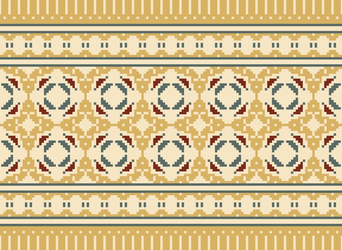 un hermosa textil digital diseño conjunto de damasco Mughal cachemir ornamental ikat étnico cruzar puntada modelo decoración frontera retro lujo estilo fondo de pantalla regalo tarjeta marco para mujer paño frente espalda dupatta vector