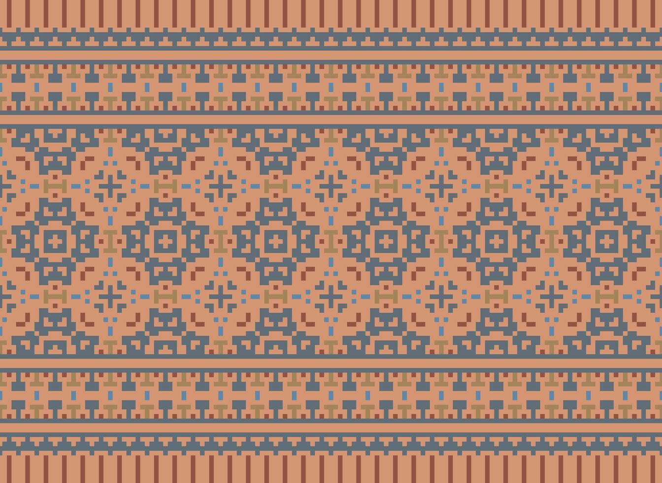 Ukrainian, Belarusian folk art vector seamless pattern in red and black, inpisred by traditional embroidery Vyshyvanka