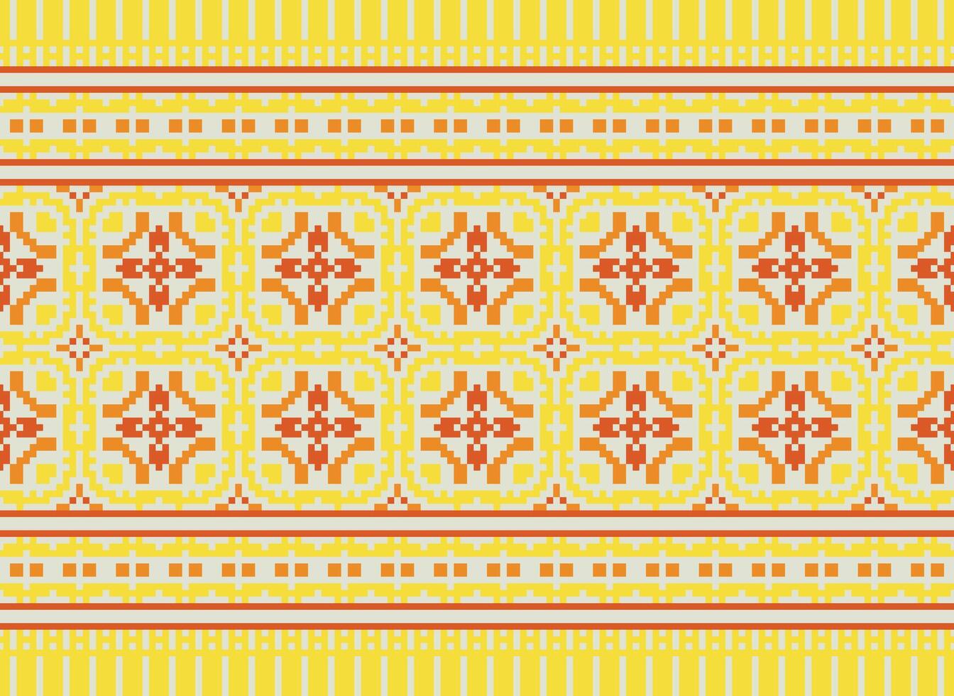 A Beautiful geometric ethnic oriental pattern traditional on white background.Aztec style,embroidery,abstract,vector,illustration.design for texture,fabric,clothing,wrapping,decoration,carpet,print. vector