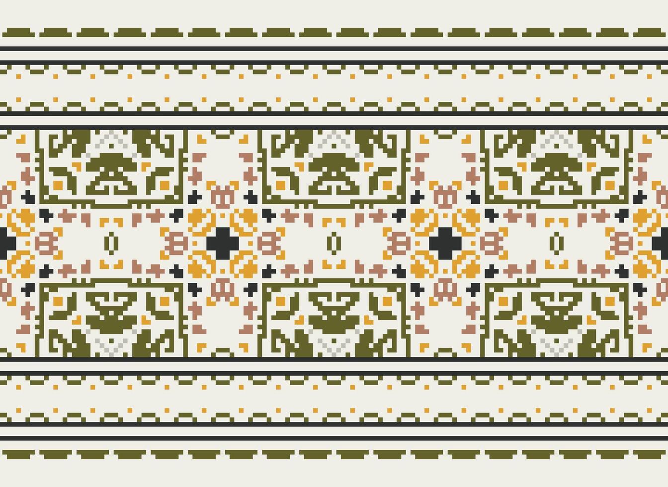 píxel étnico modelo vector antecedentes. sin costura modelo tradicional, diseño para fondo, fondo de pantalla, batik, tela, alfombra, ropa, envase, y textil.étnico modelo vector ilustración.