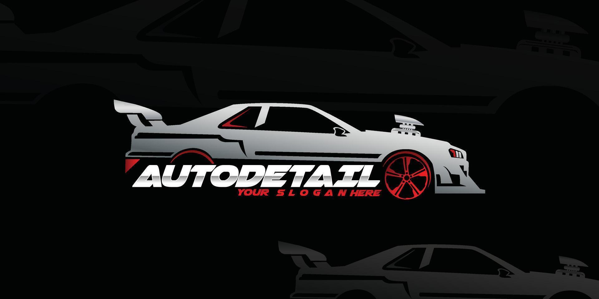 Vector Car Logo Design Side View