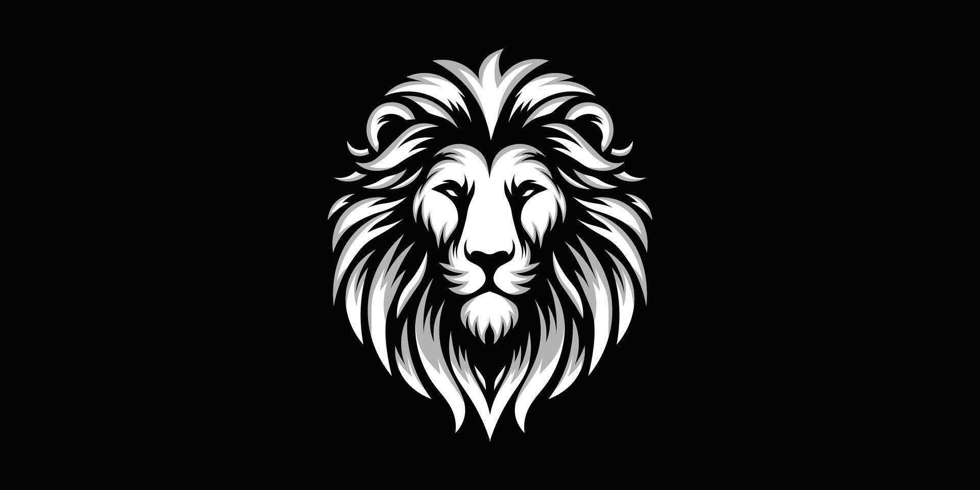 Lion Macot Vector Logo