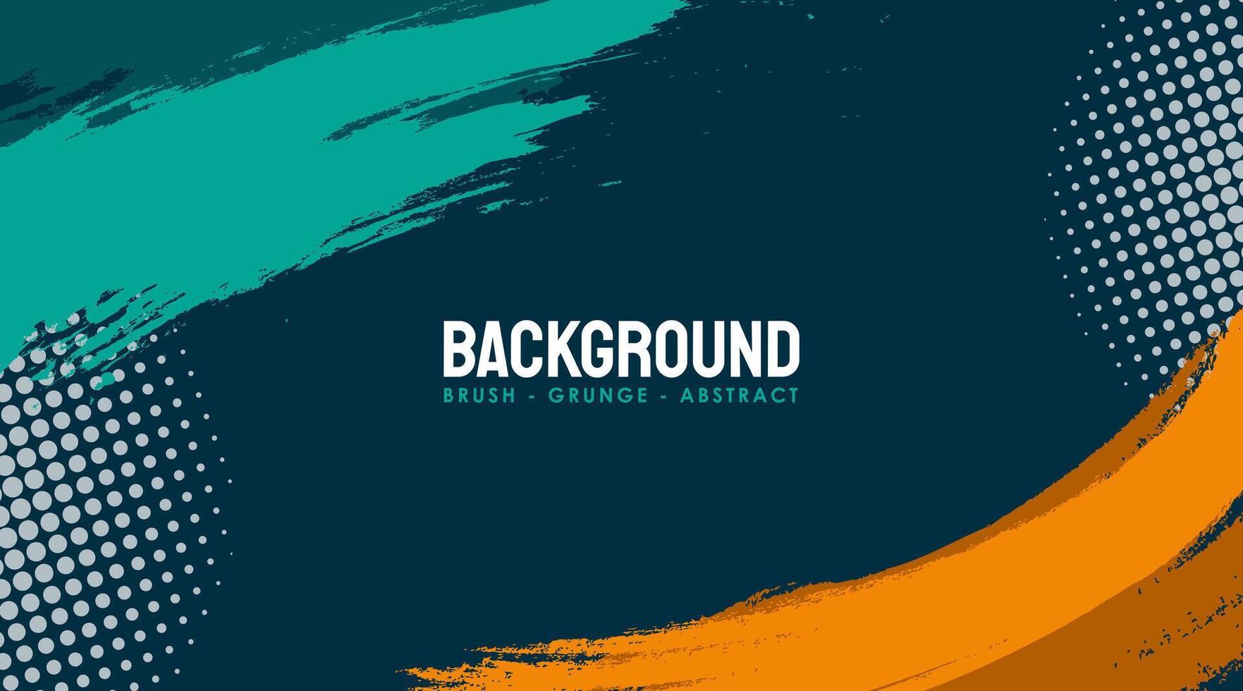 Vector Abstract Brush Grunge Background