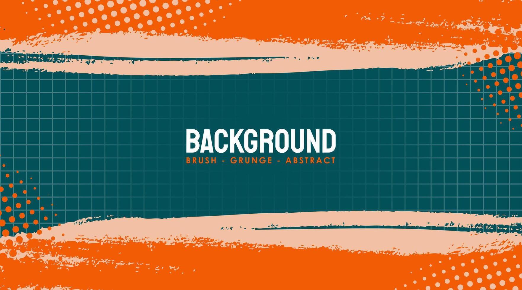 Vector Abstract Brush Grunge Background
