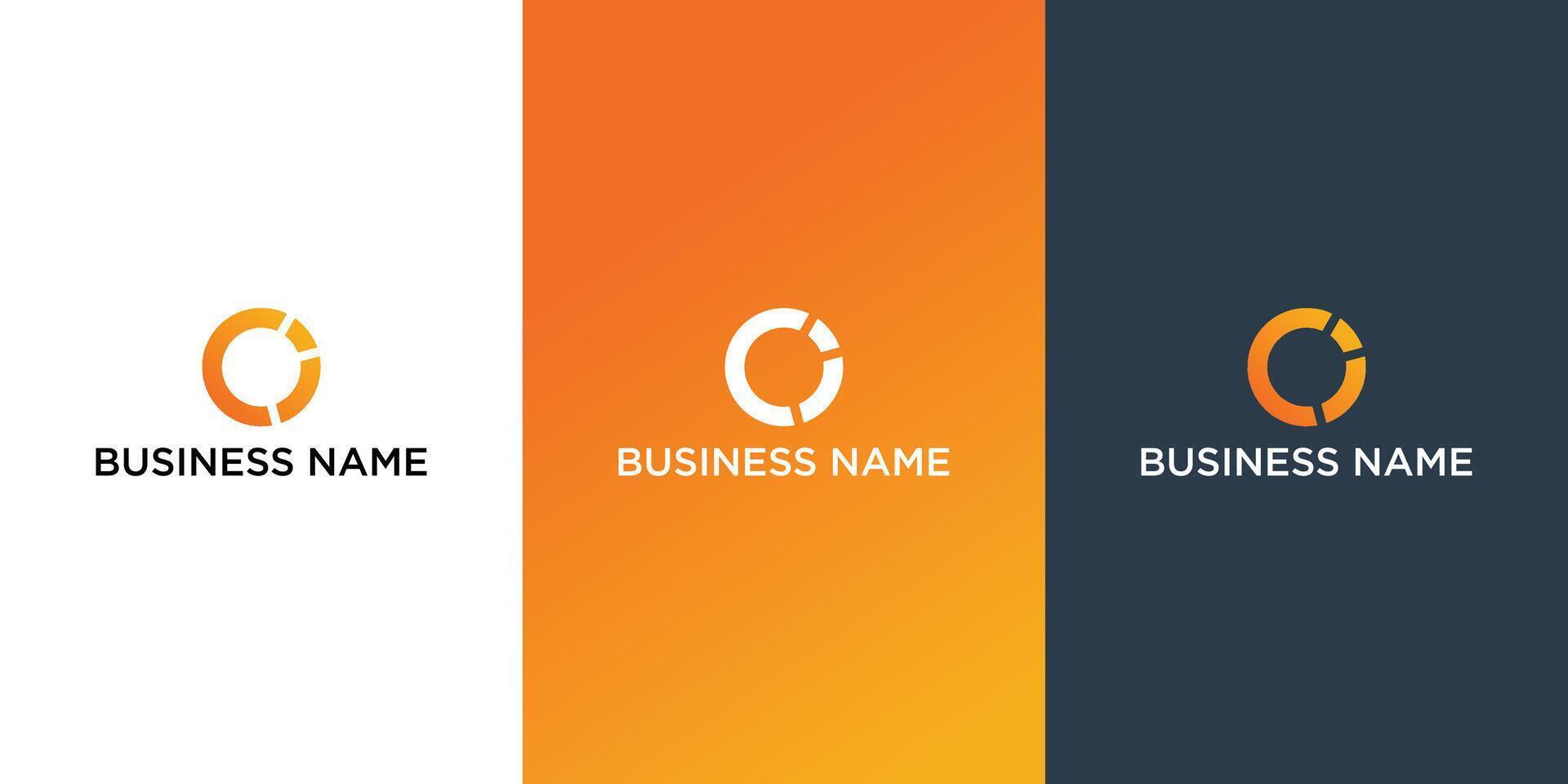Premium letter IO logo design vector