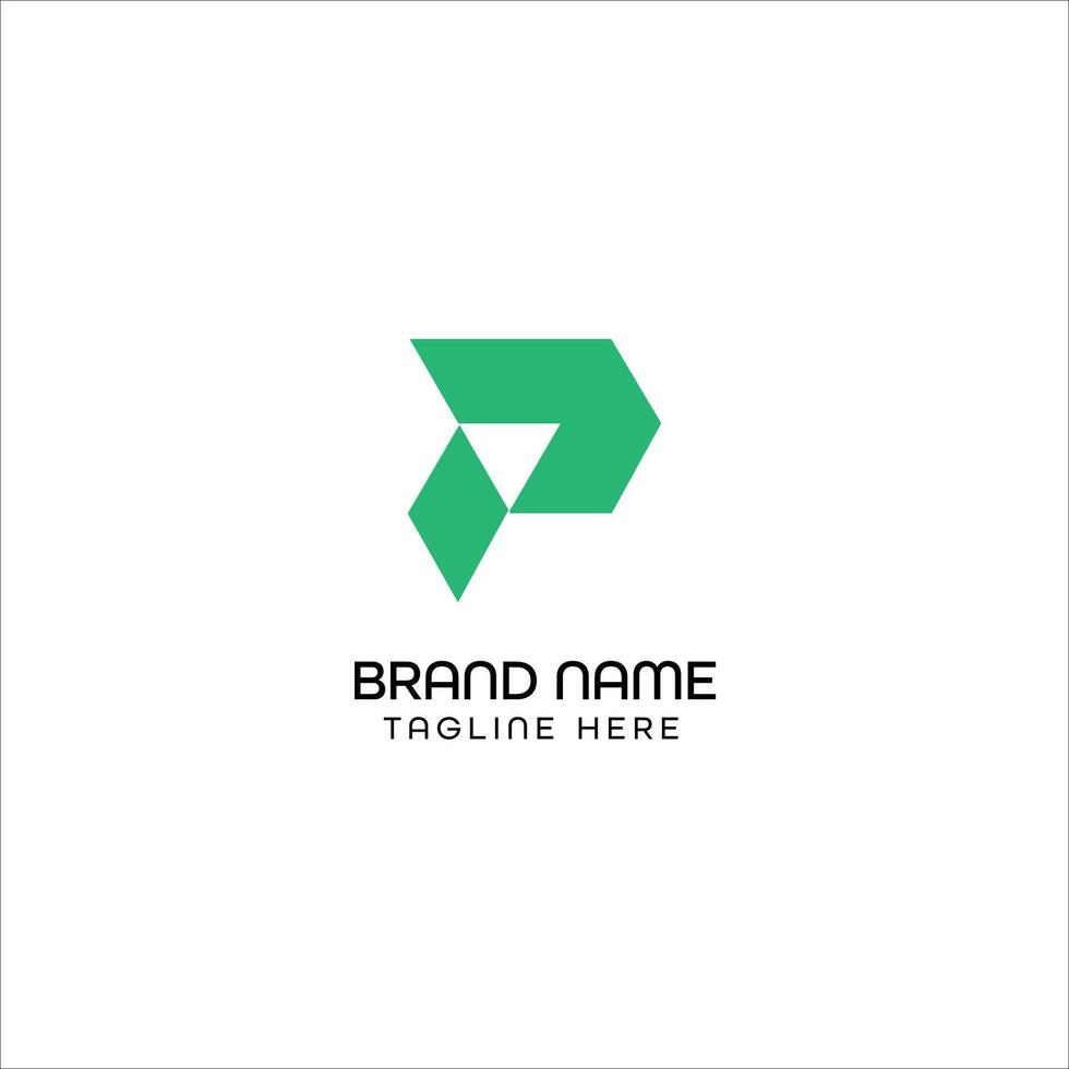 p letter logo vector
