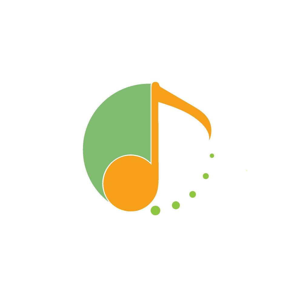 Music logo vector