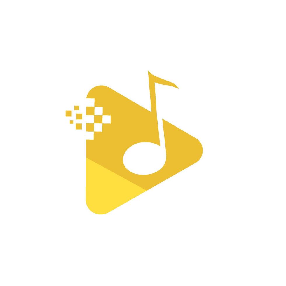 Music logo vector