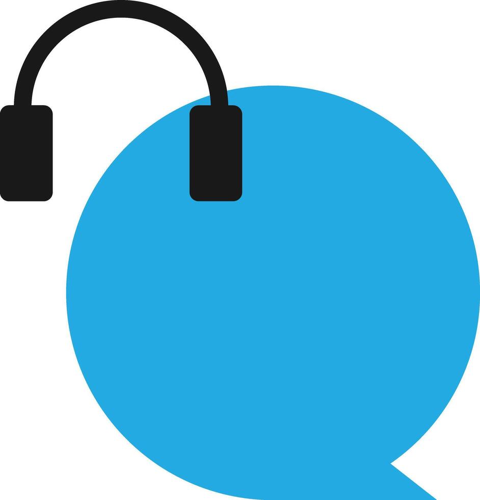 Chat Bubble Music vector